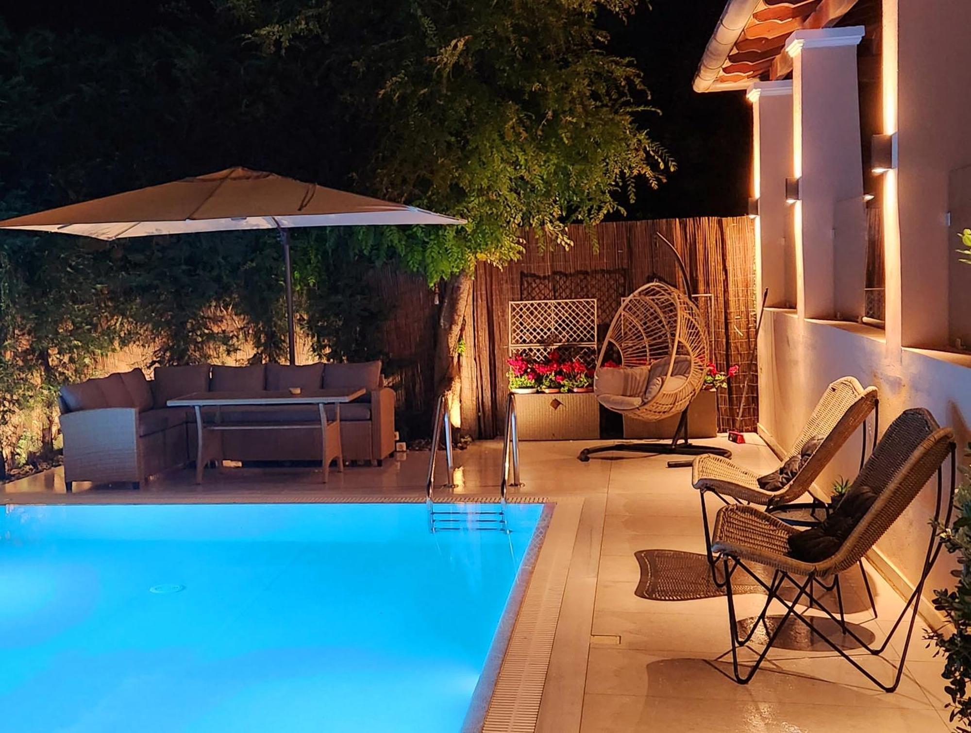 Villa Butterfly - Heated Private Pool & Jacuzzi Alepou المظهر الخارجي الصورة